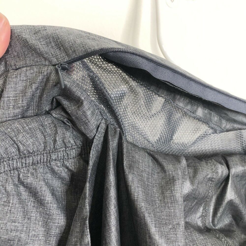 Fabletics Danielle Pullover Grey Pink Hooded Outd… - image 8